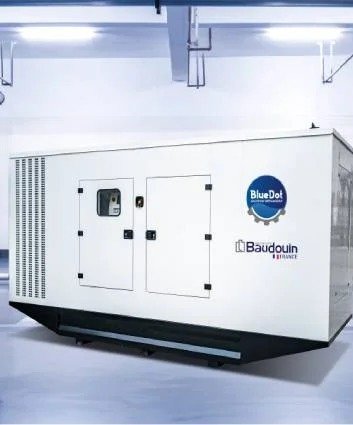 Diesel generator.